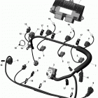 GTX 300 Жгут проводов и электрический блок