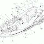 WAKE PRO 230 09- decals - wake engine 1500 ho ace package pro