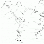 GTX 01- exhaust system - model without suspension