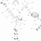 GTX 01- exhaust system - model with suspension