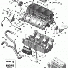 GTX 01- engine block - 155 model with suspension