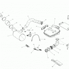 GTX 01- exhaust system - without suspension, engine 30...