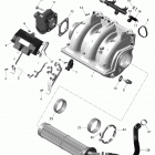 GTX 02- air intake manifold and throttle body - 215