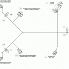 Wake PRO 10- electrical harness - steering harness - 278003...