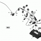 SPARK Жгут проводов двигателя и электронного модуля - 90...
