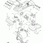 GP1800R  (GP1800U) Выхлопная система 3