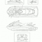 FX SVHO (FC1800U) Наклейки предупреждения
