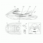 VX CRUISER HO (VC1800U) Наклейки