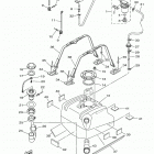 EX  (EX1050CV) Топливный бак