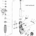 A04RB63AA RANGER TM Передняя стойка