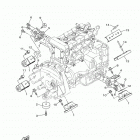 VX (VX1050CS) Крепление двигателя