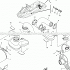 WAVE RUNNER FX HO (FB1800S) Выхлопная система 3