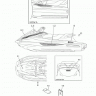 VX (VX1050CS) Наклейки