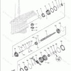 XF425NSA Lower Casing Drive 2