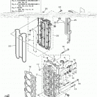 LF150XB Цилиндр и картер 2