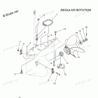 F200XA Lower Casing Drive 2