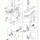 LF250XCA/LF250UCA 0117 Lower casing drive 4