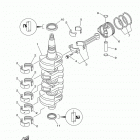 T60LB 0117 Коленчатый вал и Поршень