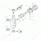 F8SMHB Crankshaft Piston