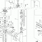 T25LA Power trim tilt assy
