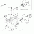VF250XA Lower Casing Drive 2