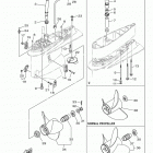 LF250UCA/LF250XCA 0116 Lower casing drive 4