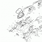 001 - RYKER STD 600 ACE 09- body - driver seat   /   upper body module