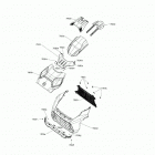 003 - RYKER Rally Edition 900 ACE 09- body - hood   /   grill   /   upper body