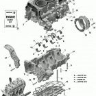 002 - RYKER STD 900 ACE 01- rotax - engine - crankcase - 900 ace