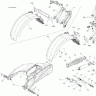 001 - RYKER STD 600 ACE 08- final drive - rear wheel   /   propeller shaft