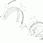 001 - RYKER STD 600 ACE 09- body - front fender rh