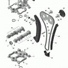 001 - RYKER STD 600 ACE 01 rotax - engine - valve train - 600 ace