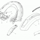 001 - RYKER STD 600 ACE 09- body - front fender lh