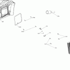 001 - RYKER STD 600 ACE 02- air intake - cvt - air filter   /   air box