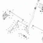 001 - RYKER STD 600 ACE 07- steering - column   /   tie rods   /   knuckle...