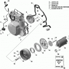 002 - RYKER STD 900 ACE 01- rotax - engine - magneto   /   electric starte...