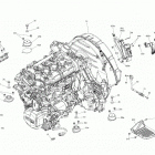 002 - RYKER STD 900 ACE 01- engine - support - 900 ace