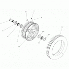 001 - RYKER STD 600 ACE 07- steering - front wheels