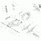 F3 08- suspension, rear - except package t-ltd
