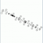 2020 TC 85 ENGINE Трансмиссия-ведомый вал