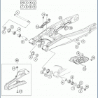 2020 TC 85 19_16 CHASSIS Бугель
