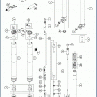 2019 TC 85 19_16 CHASSIS Передняя вилка