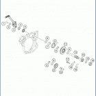 2020 TC 65 ENGINE Кик стартер