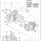 2019 FE 501 ENGINE Картер двигателя