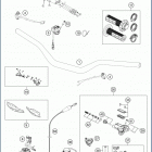 2019 FX 450 CHASSIS Руль