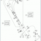 2019 TE 250i CHASSIS Топливный насос