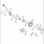 2020 TE 150 ENGINE Кик стартер