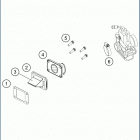 2020 TC 65 ENGINE Reed val ve case