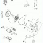 2020 TE 250i ENGINE Система зажигания