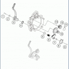 2020 TC 50 ENGINE Кик стартер
